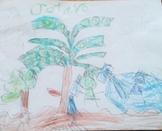 Kid’s Art of One Seed