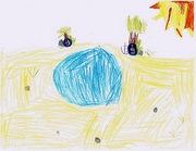 Kid’s Art of One Seed