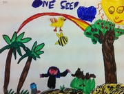 Kid’s Art of One Seed