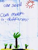 Kid’s Art of One Seed