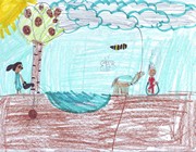 Kid’s Art of One Seed